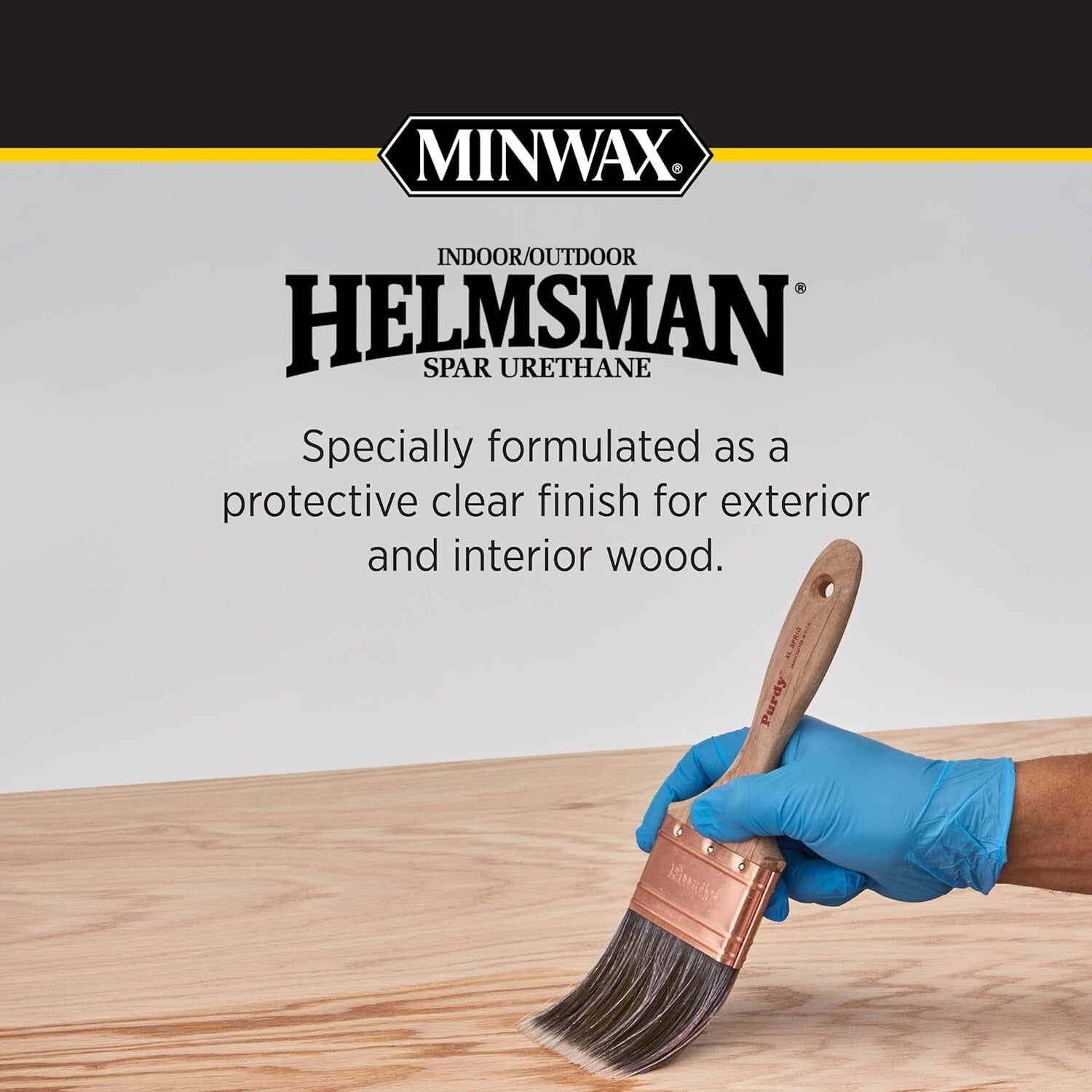 1 Gallon Clear Spar Urethane Gloss Finish - Ultimate Wood Protection Solution