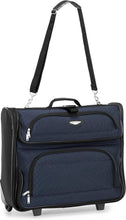 Load image into Gallery viewer, Premium Expandable Travel Luggage - Amsterdam Collection, Navy Color, 23-Inch