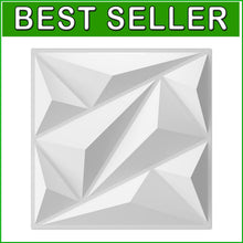 Load image into Gallery viewer, Luxury 3D Diamond Wall Panels, 33-Pack - Waterproof &amp; Fire-Resistant Design