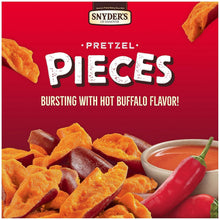 Load image into Gallery viewer, Snyder's Hot Buffalo Pretzel Pieces - Vegan, Peanut-Free, &amp; Flavorful Crunch