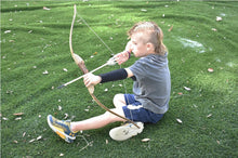 Load image into Gallery viewer, 33-Piece Wooden Bow and Arrow Set - Ideal Beginner Archery for Kids &amp; Teens