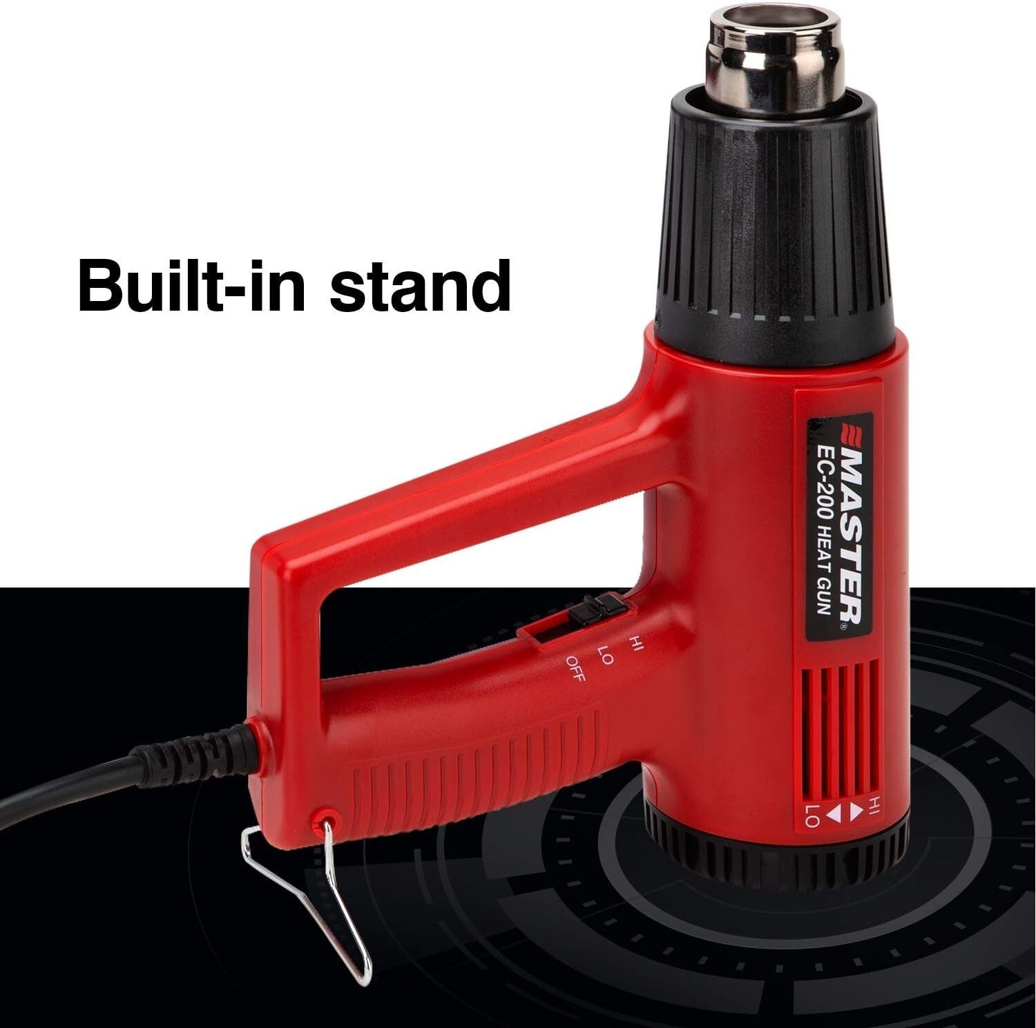 Lightweight Electric Heat Gun with Two Speeds - Ideal for Projects & Crafts