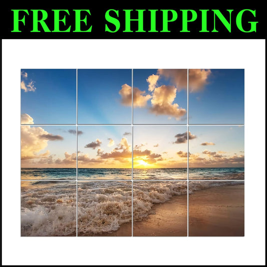 Self-Adhesive Decorative Soundproof Wall Panels - 48"x36" for Home and Studio