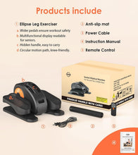 Load image into Gallery viewer, Compact Seated Pedal Exerciser - Whisper-Quiet Under Desk Elliptical for Seniors