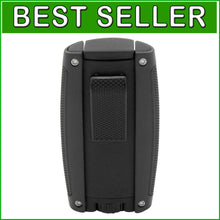 Load image into Gallery viewer, Premium Windproof Butane Torch Lighter with EZ-View Window &amp; Ergonomic Grip
