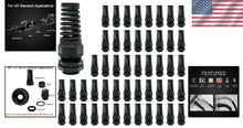 Load image into Gallery viewer, Durable 50-Piece NPT 1/2" Waterproof Cable Glands – Heat &amp; Abrasion Resistant