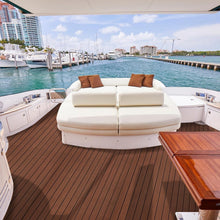 Load image into Gallery viewer, Durable Faux Teak EVA Foam Decking - Easy Installation Non-Slip Boat Flooring