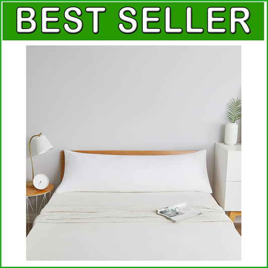 Comforting 20x60” Premium Body Pillow for Adults - Ideal for Pregnancy & Sleep