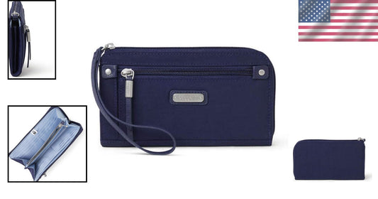 Stylish Women's RFID Wallet with 12 Card Slots - Lightweight & Water-Resistant