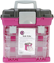 Load image into Gallery viewer, Grab N' Go Rack System - 3 Adjustable Craft Organizers with Pro-Latch Locking