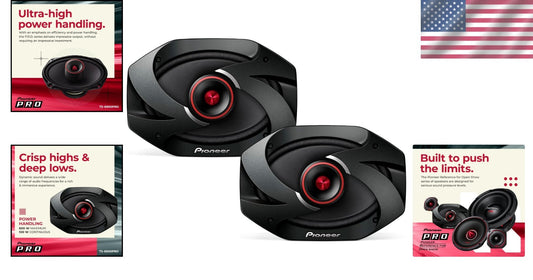 2-Way 6” x 9” Coaxial Speakers for Cars - Clear Sound & Enhanced Bass Experience