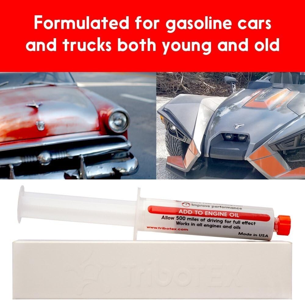 Revolutionary Nano Oil Additive for High Mileage Cars - Engine Treatment Booster