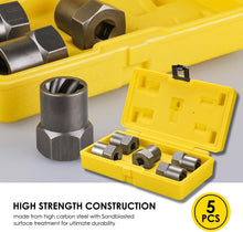 Load image into Gallery viewer, 1/2 Inch Drive Impact Extractor Set - Efficient Tool for Damaged Nuts &amp; Bolts