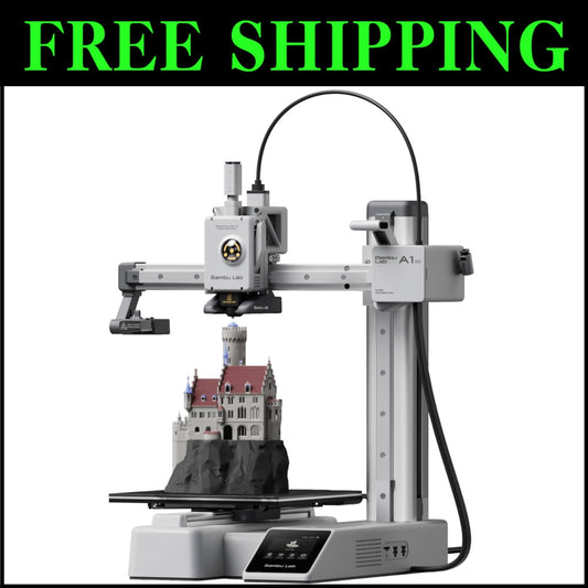 Quiet Multi-Color 3D Printer - Bambu Lab A1 Mini - Fast & Precision-Focused