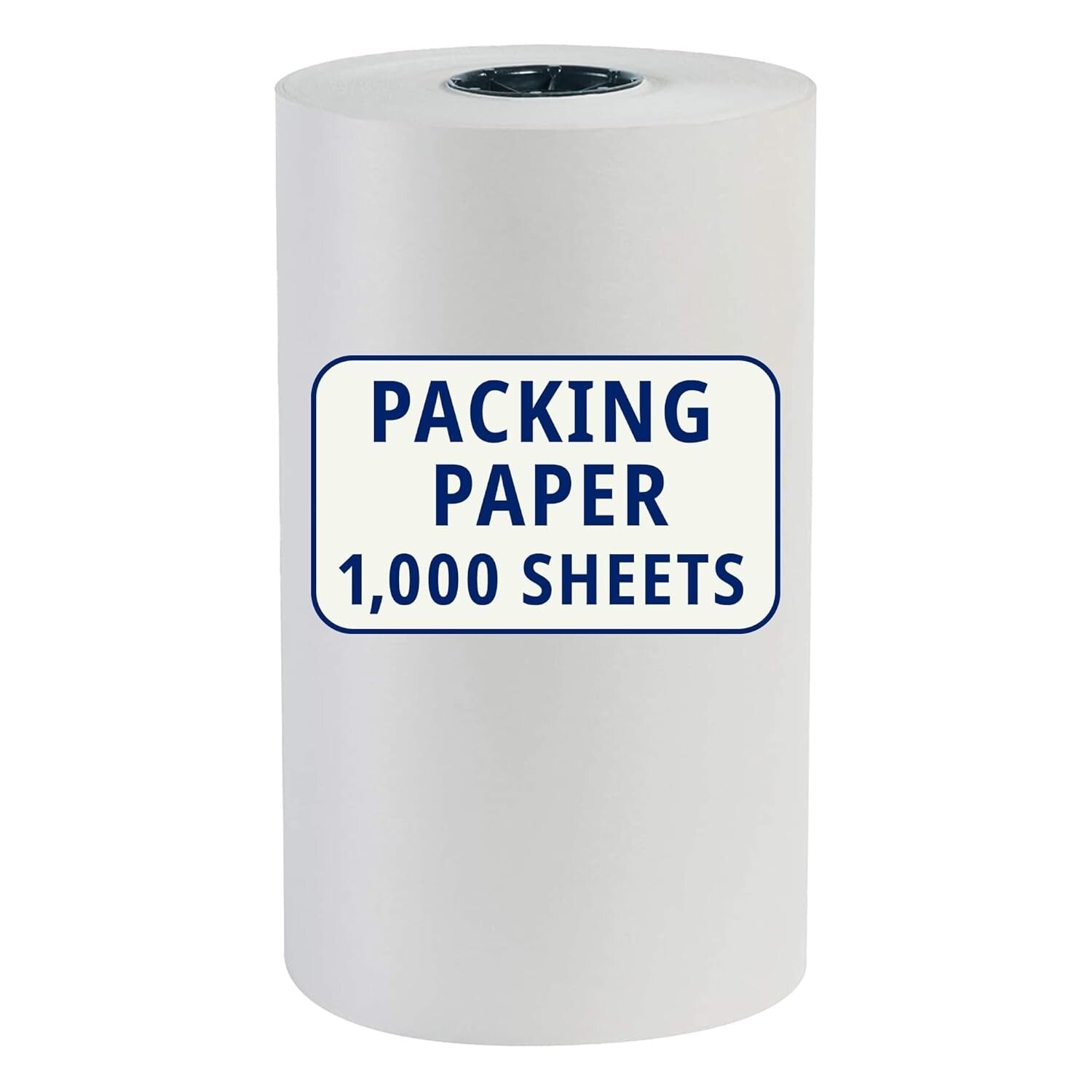 Bulk 1440' Newsprint Paper Roll - Unprinted Clean Sheets for Shipping & Storage
