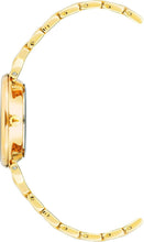 Load image into Gallery viewer, Chic Water-Resistant Women's Watch with Gold Adjustable Link Bracelet