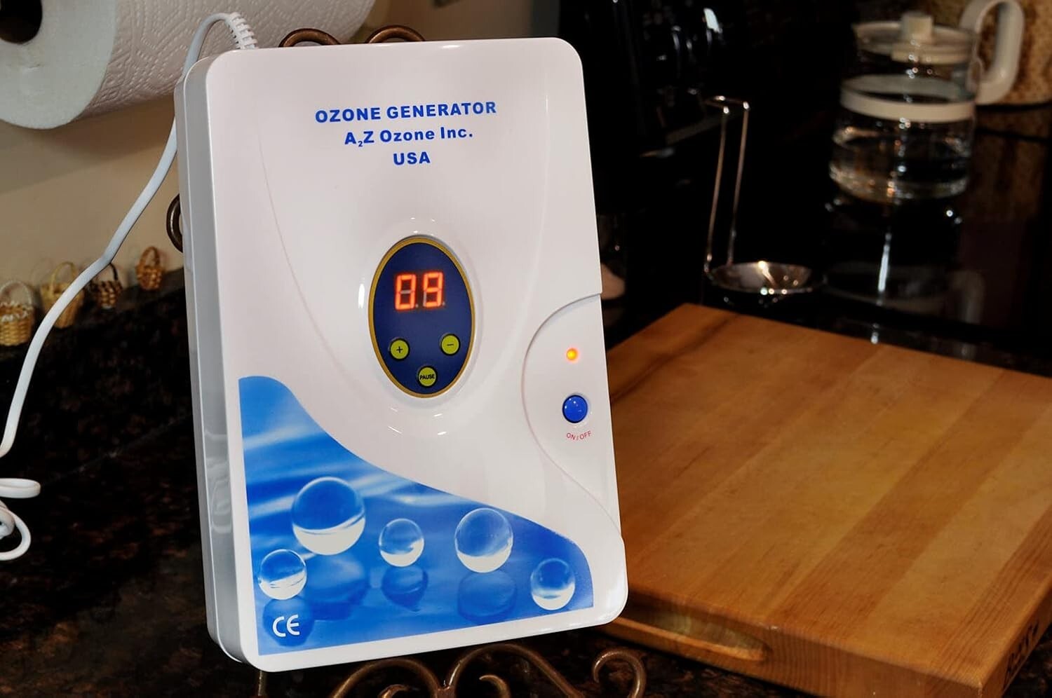 Automated Ozone Generator for Safe Drinking Water & Food Purity - User-Friendly