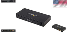 Load image into Gallery viewer, Lightweight HDMI Converter - S-Video to RCA Audio with On-Screen Display