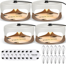 Load image into Gallery viewer, Durable Indoor Flea Light Trap Bundle - 4 Traps with UV Bulbs &amp; Sticky Discs