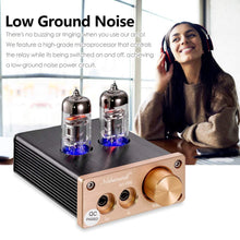 Load image into Gallery viewer, Lightweight NS-08E Vacuum Tube Amp: 1100mW Sound for Headphones &amp; Speakers