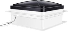 Load image into Gallery viewer, Smart RV Roof Vent Fan - Smoke-Colored with Transparent Blades for Brightness