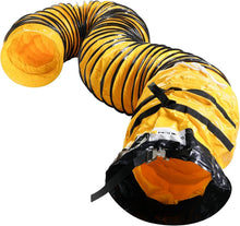 Load image into Gallery viewer, Reinforced PVC Ducting 25FT for 12-Inch Exhaust Fan - Flame Retardant &amp; Flexible