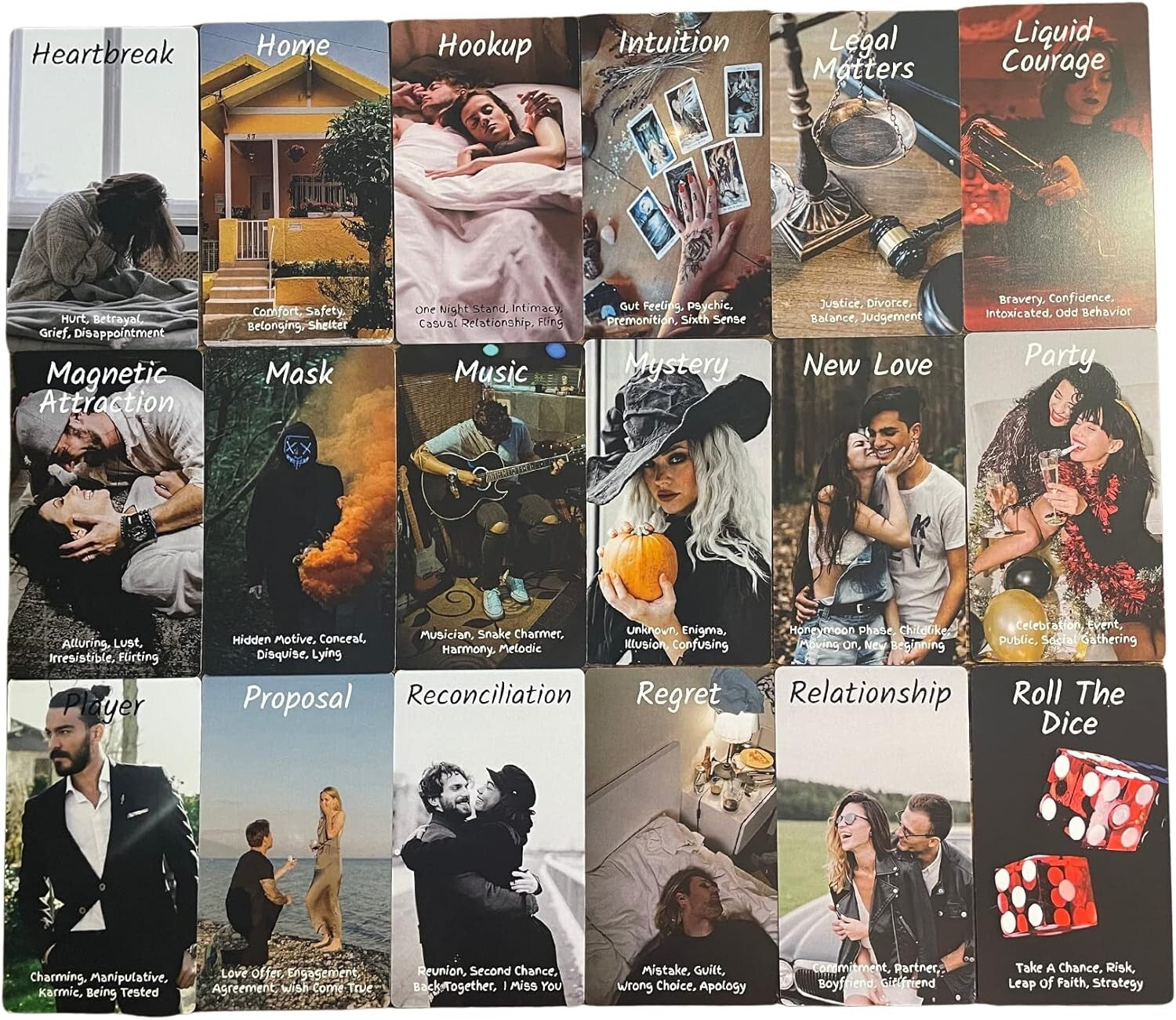 Versatile Love Oracle: 54-Card Collection for Self-Discovery in Relationships