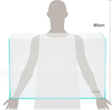 Load image into Gallery viewer, Quality 55 Gallon Aquarium Tank with Rimless Design - Black Nano Foam Included