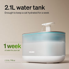 Load image into Gallery viewer, Automatic Cat Water Dispenser with 2.1L Size, Dual Flow Modes &amp; Quiet Operation