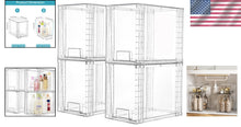Load image into Gallery viewer, Multi-Purpose Clear Plastic Storage Drawers - Ideal for Cabinets &amp; Vanities