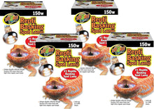 Load image into Gallery viewer, Reptile Basking Spot Lamps 150W - 4 Pack with Long Life &amp; Double Heat Focus
