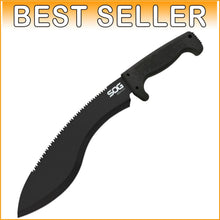 Load image into Gallery viewer, Ergonomic 13-Inch Kukri Machete with Saw and Durable Nylon Sheath - FARI Series