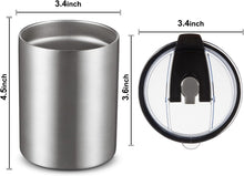 Load image into Gallery viewer, Premium 8 Pack Double Wall Coffee Cups - Reusable Tumblers for Hot &amp; Cold Drinks