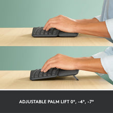 Load image into Gallery viewer, Sleek Logitech K860 Wireless Keyboard - Curved Split Keys for Precision Typing