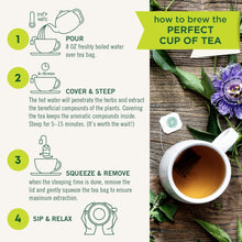 Load image into Gallery viewer, Sustainable Organic Chamomile Herbal Tea - 96 Bags, Calms Nerves &amp; Digestion