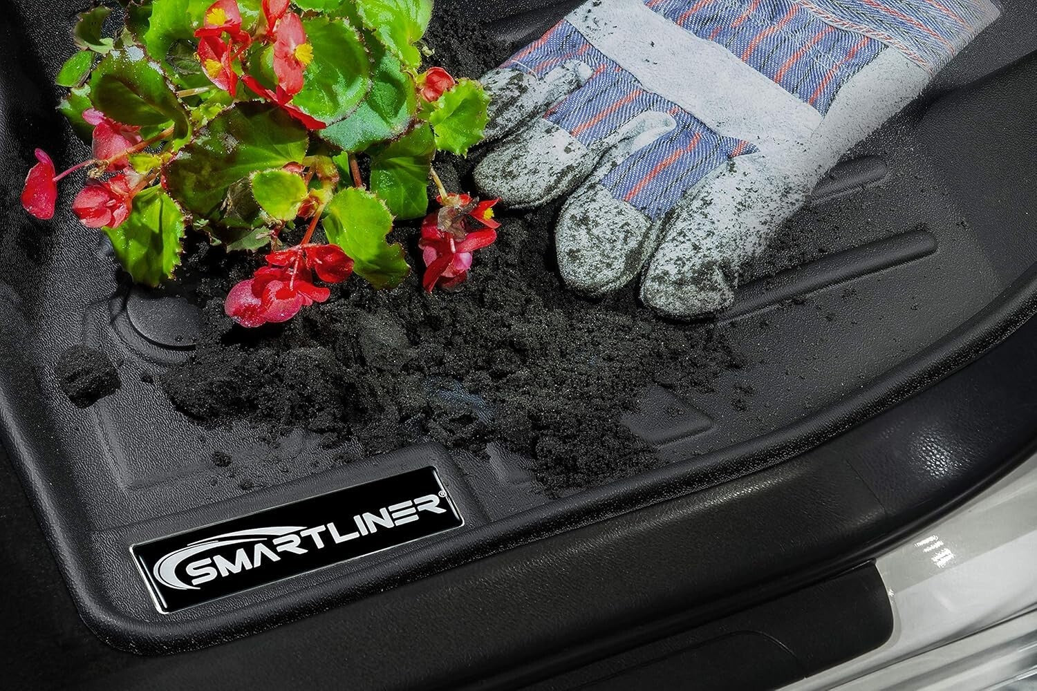 Raised Lip Floor Liners for 2012-2018 RAM Crew Cab - Durable All-Weather Design