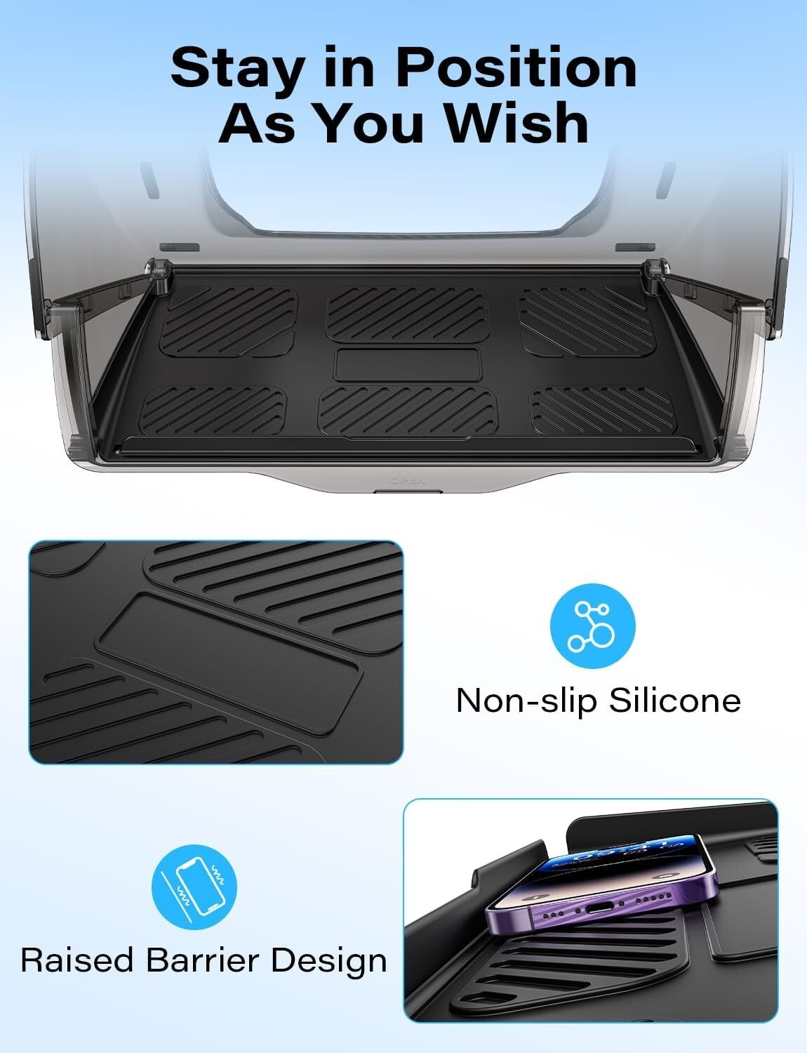 Custom Under-Screen Storage for Model Y & Model 3 - Hidden Organizer 2016-2024
