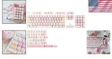 Load image into Gallery viewer, Cute and Ergonomic Meow Meow Squad Keycap Set - Fits Most Mechanical Keyboards
