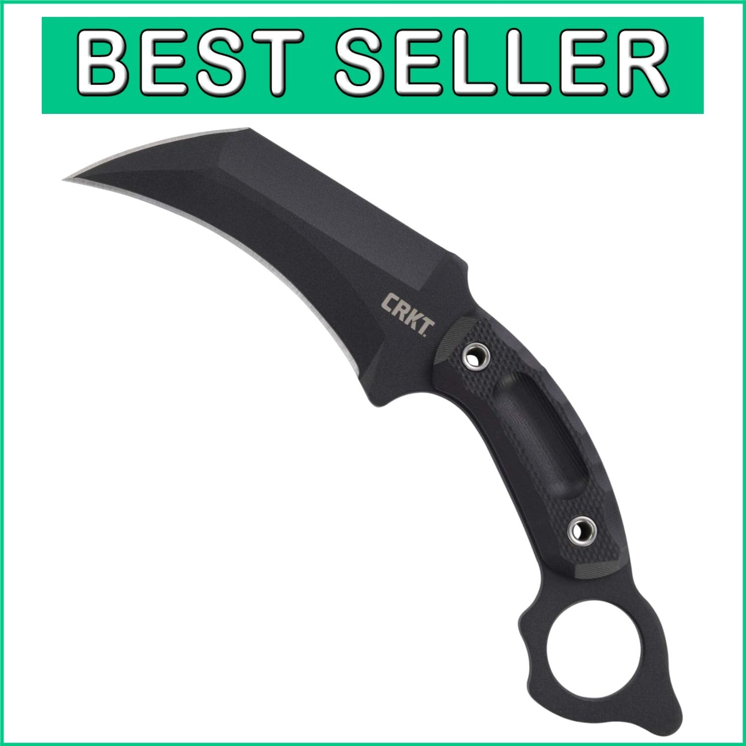 Durable Du Hoc Karambit Knife - 5.1'' Plain Edge SK5 Blade & Customizable Sheath