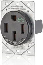 Load image into Gallery viewer, Flush Mount 50 Amp Heavy Duty EV Charging Receptacle, Compatible with All Models