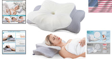Load image into Gallery viewer, Queen Size Contour Memory Foam Pillow - Breathable Cover for Perfect Sleep