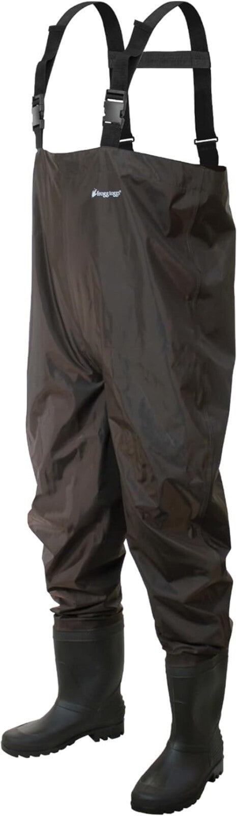 Adjustable Rana II Men's Fishing Waders - PVC Upper & Felt/Cleated Boots