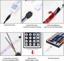 Load image into Gallery viewer, 50FT Waterproof LED Strip Lights for Pontoon and Bass Boats - Multi-Color Magic