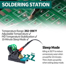 Load image into Gallery viewer, Professional EVO 2-in-1 Soldering Hot Air Kit with Lead-Free Solder Included