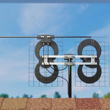 Load image into Gallery viewer, Indoor/Outdoor 4V TV Antenna - 70+ Mile Range - High Gain, Enhanced Connectivity