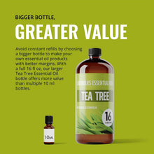Load image into Gallery viewer, Versatile 32oz Tea Tree Essential Oil - Perfect for Wellness &amp; DIY Projects