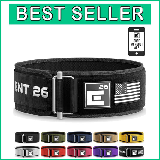 Durable Self-Locking Weight Lifting Belt - Ultimate Safety for Serious Athletes