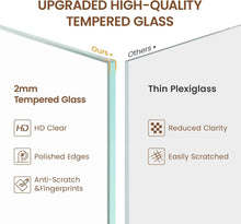 Load image into Gallery viewer, 17x23 Gold Aluminum Picture Frame with HD Tempered Glass - Dual Display Elegance
