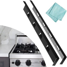Load image into Gallery viewer, Sleek and Durable 2Pcs Stainless Steel Stove Gap Filler - Heat-Resistant Design