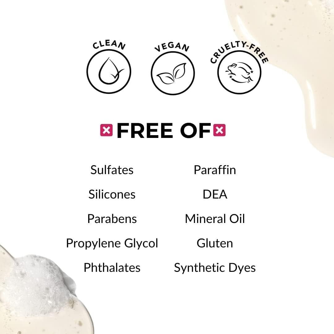 Non-Crunchy Curl Defining Shampoo & Conditioner, Gluten-Free & Gentle Care